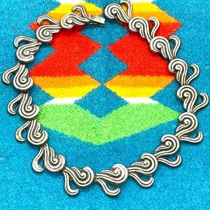 Old Collectible .925 Taxco Sterling Choker